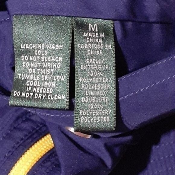 Ralph Lauren LRL Color Block Multi Color Reversable Vest Women's Size Medium - Picture 14 of 14